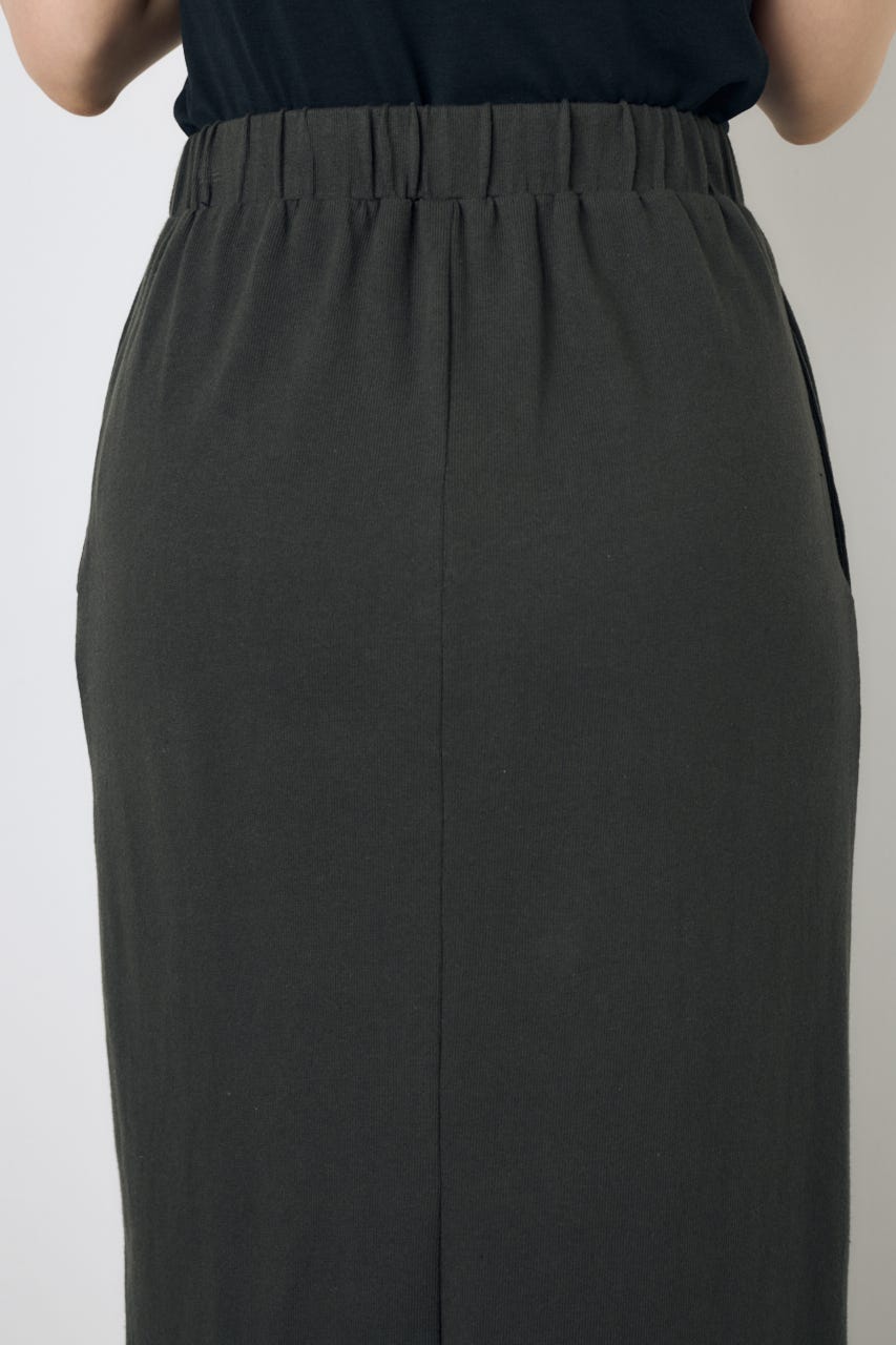 【GOLDEN PRICE 5/1(金)8:59までの特別価格】Iラインカットロングスカート L/BLK M