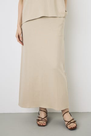 【GOLDEN PRICE 5/1(金)8:59までの特別価格】Iラインカットロングスカート