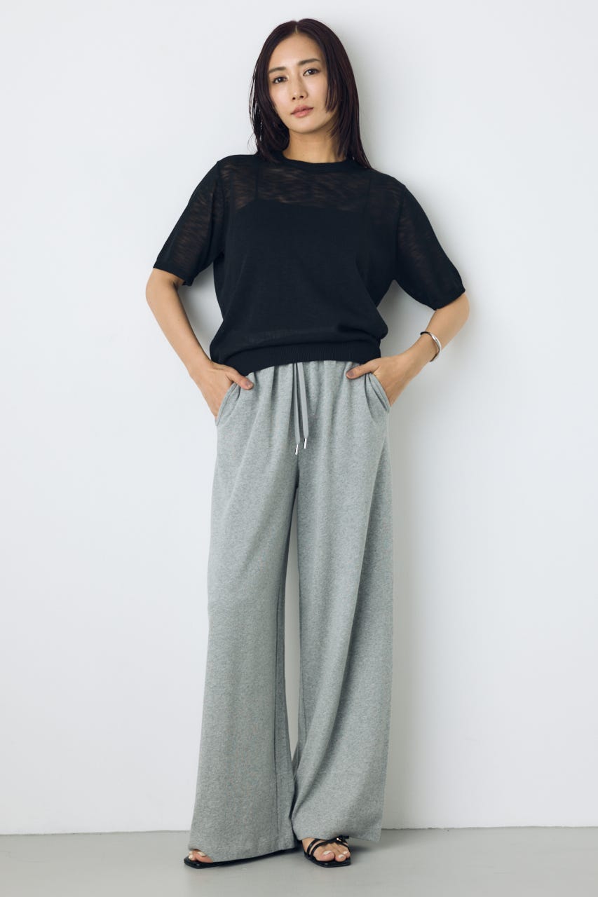 カットワイドパンツ T.GRY S