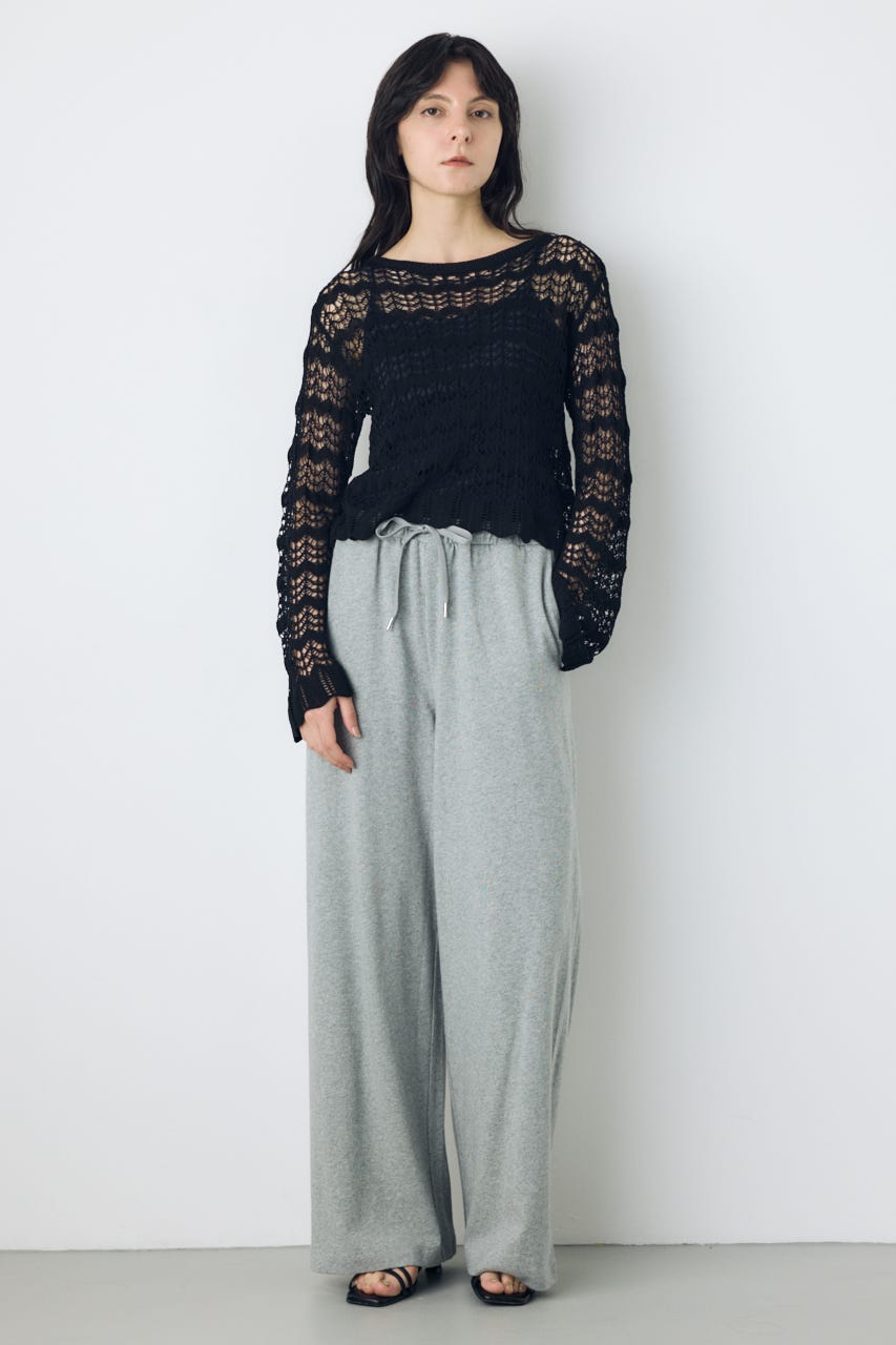 カットワイドパンツ T.GRY S