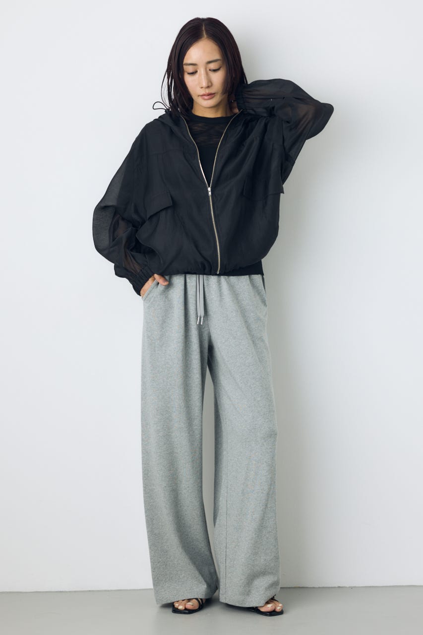 カットワイドパンツ T.GRY S