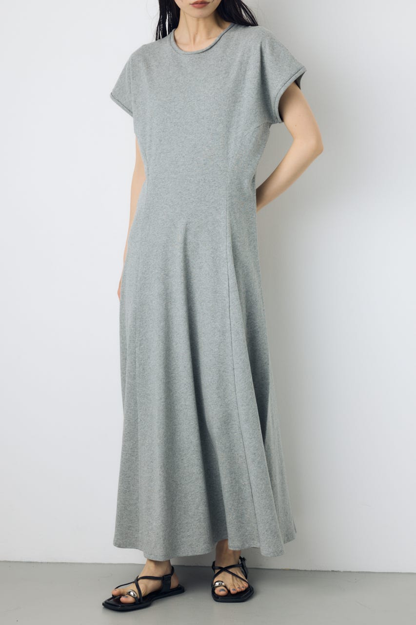 フィットフレアカットワンピース T.GRY M