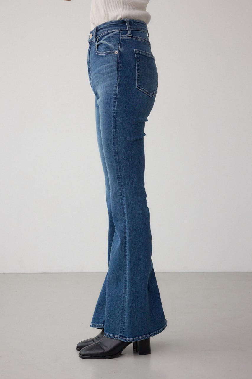 AZUL DENIM フレアデニム BLU XS