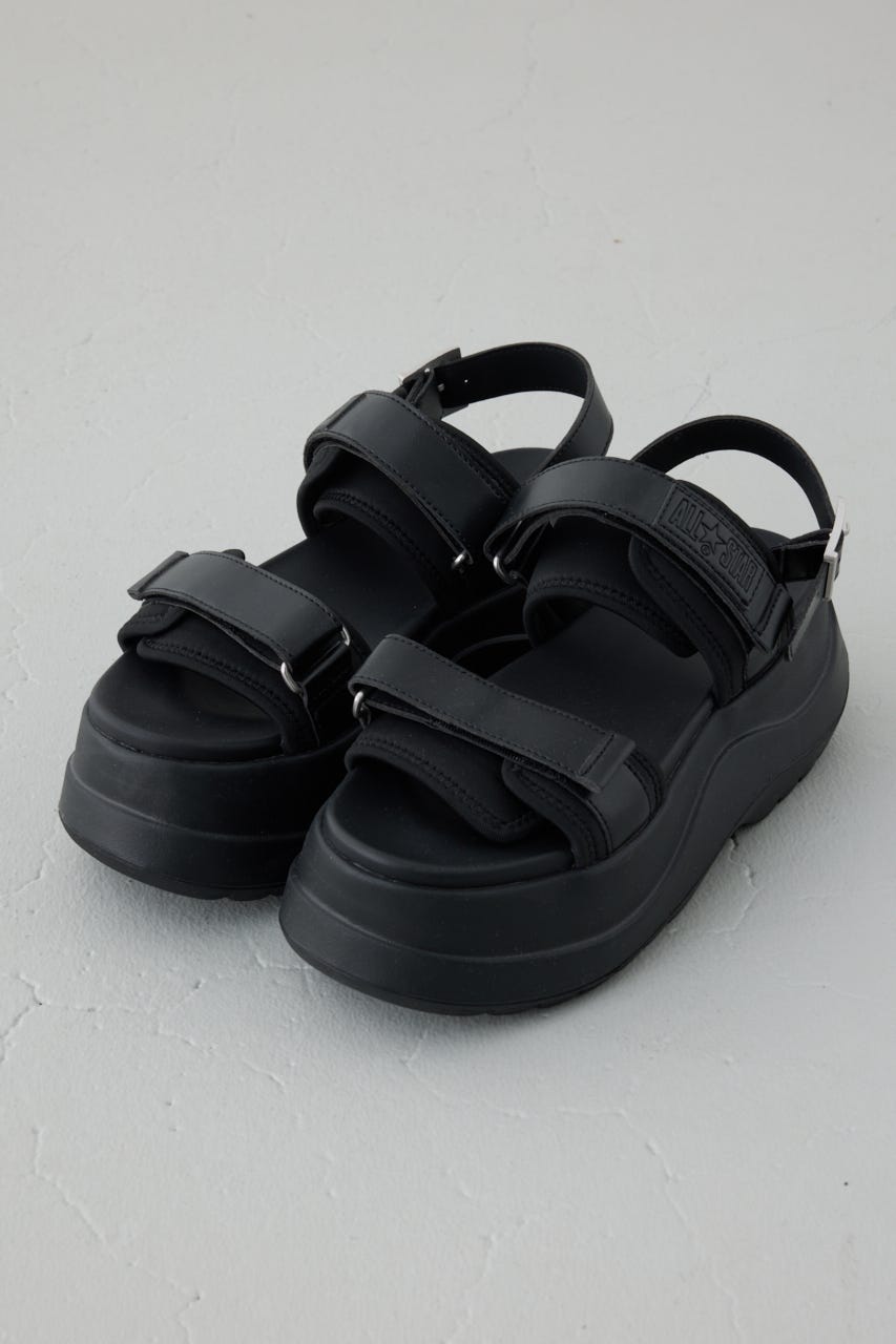 【CONVERSE×AZUL】チューイースポーツサンダル BLK 25.0cm