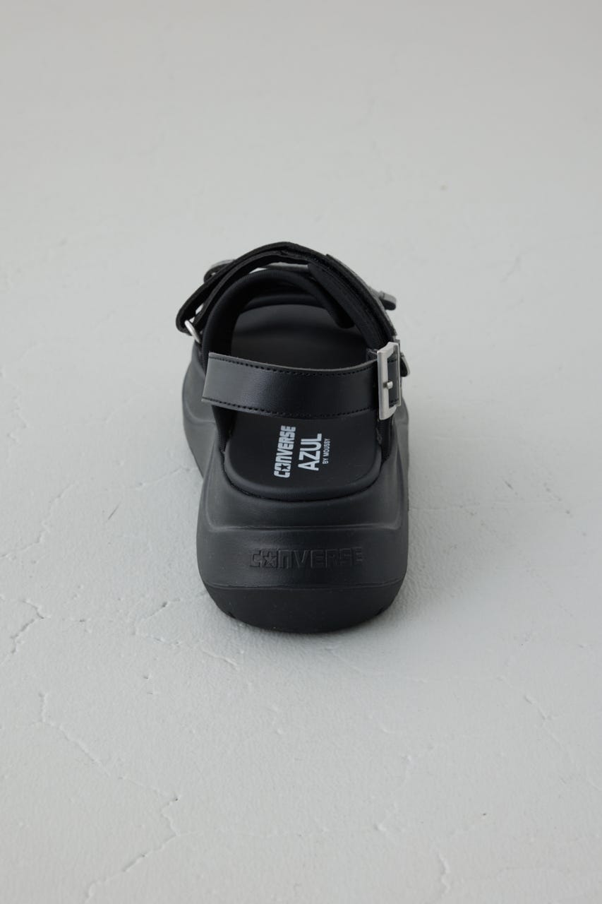 【CONVERSE×AZUL】チューイースポーツサンダル BLK 25.0cm
