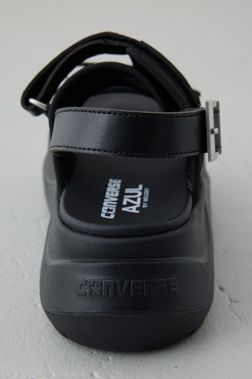 【CONVERSE×AZUL】チューイースポーツサンダル BLK 25.0cm