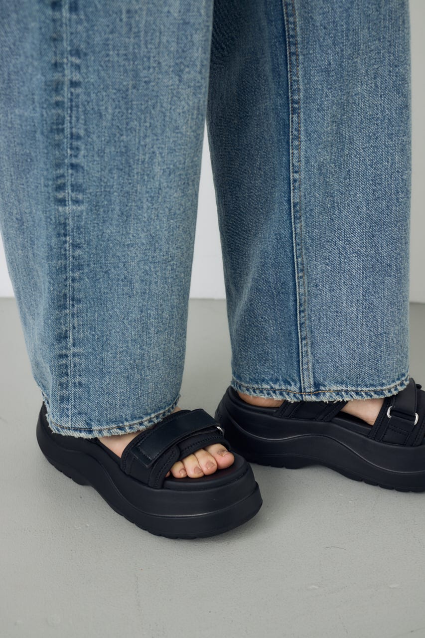 【CONVERSE×AZUL】チューイースポーツサンダル BLK 25.0cm