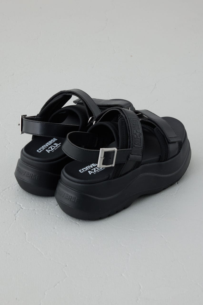 【CONVERSE×AZUL】チューイースポーツサンダル BLK 25.0cm