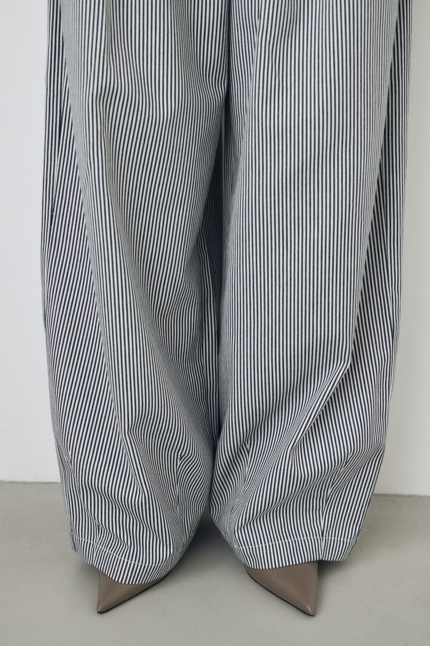 【Dickies（R）×AZUL】カーブパンツ Stripe S