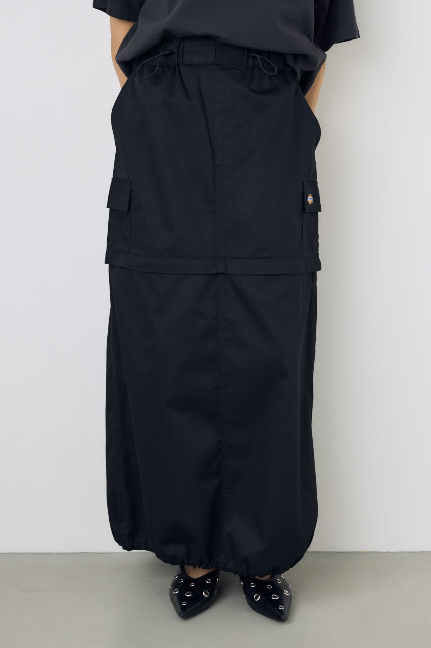 【Dickies（R）×AZUL】カーゴスカート BLK M