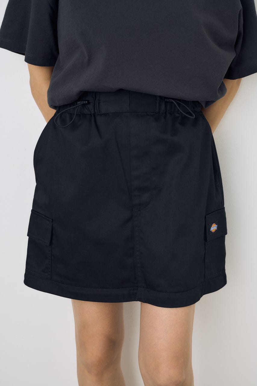 【Dickies（R）×AZUL】カーゴスカート BLK M