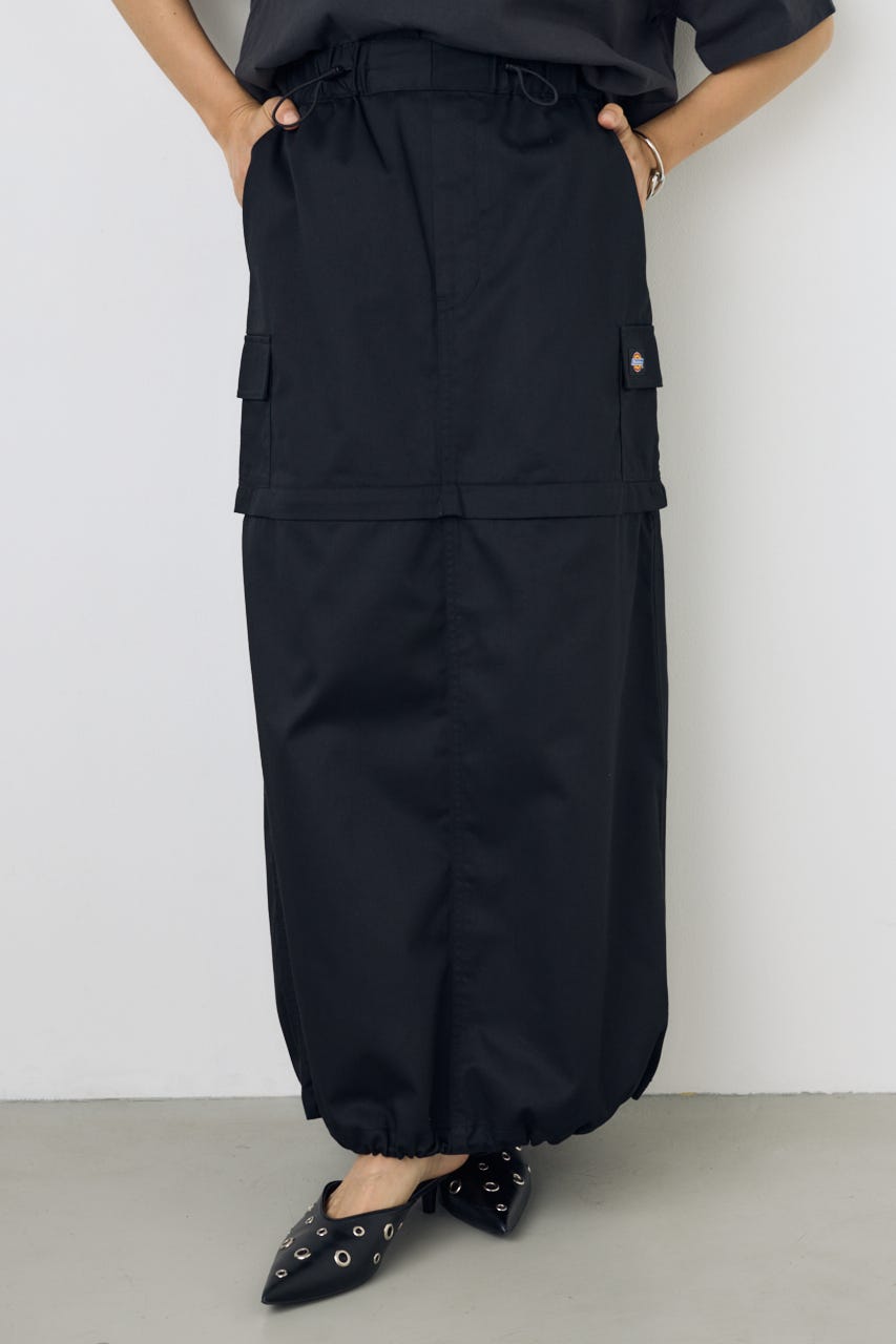 【Dickies（R）×AZUL】カーゴスカート BLK M