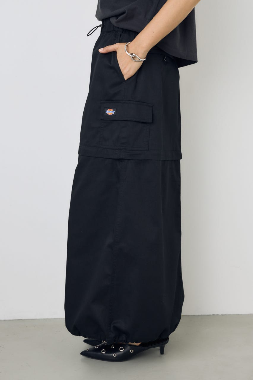 【Dickies（R）×AZUL】カーゴスカート BLK M