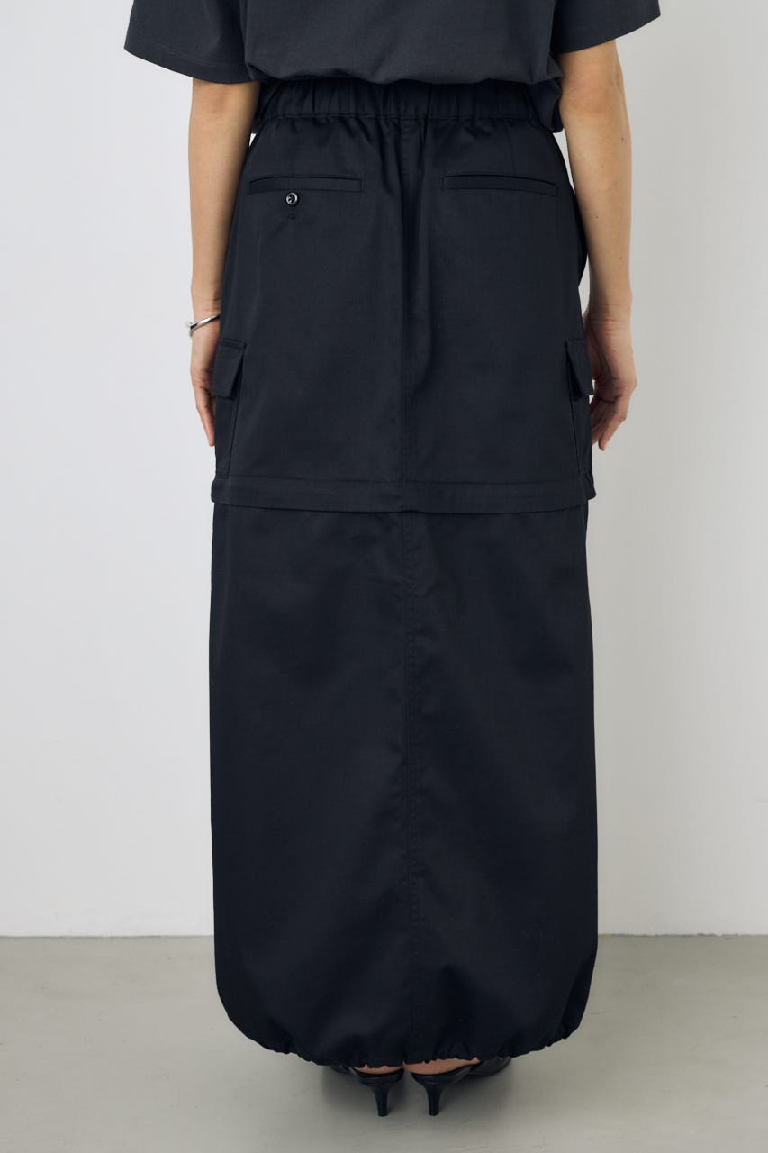 【Dickies（R）×AZUL】カーゴスカート BLK M