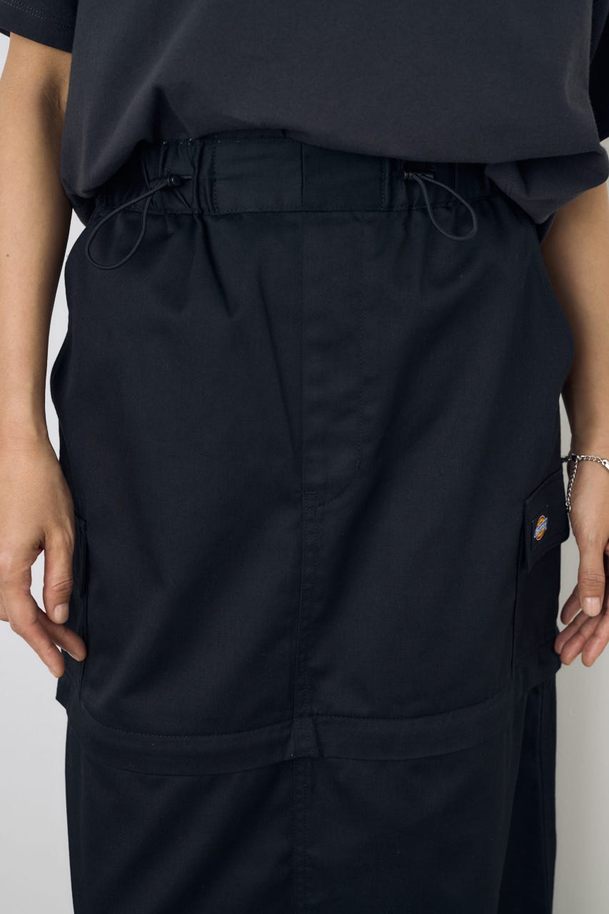 【Dickies（R）×AZUL】カーゴスカート BLK M