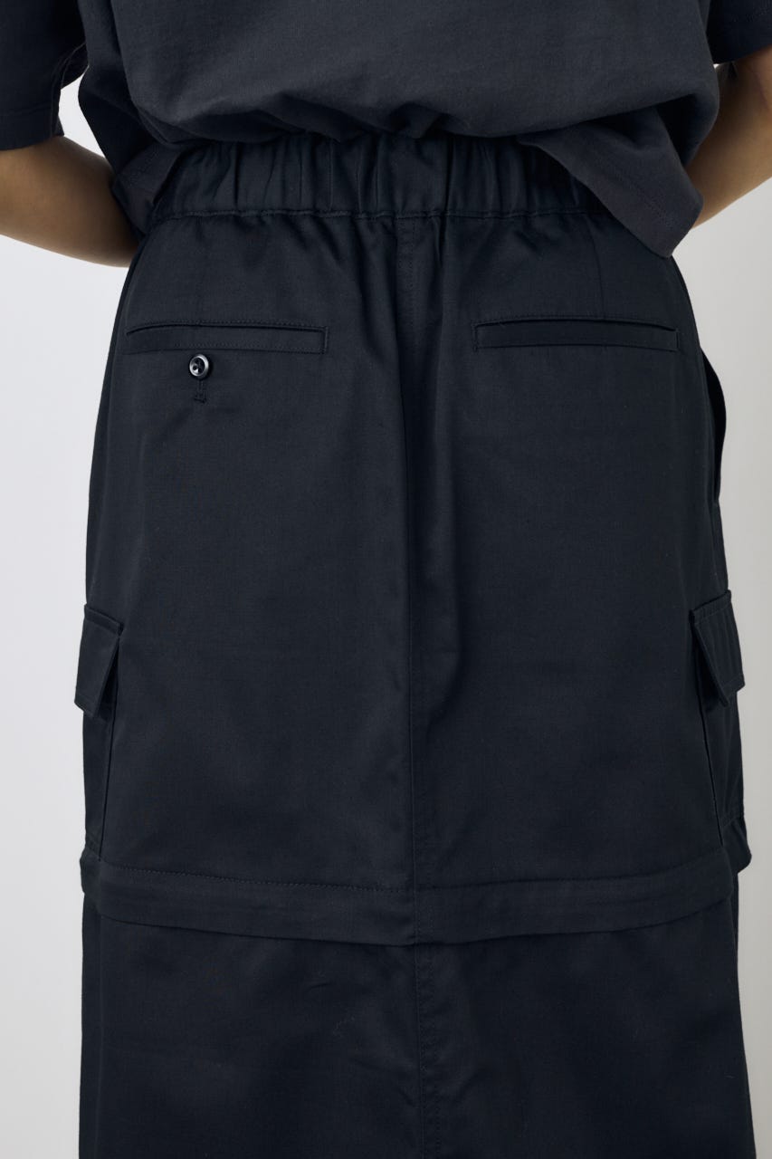 【Dickies（R）×AZUL】カーゴスカート BLK M