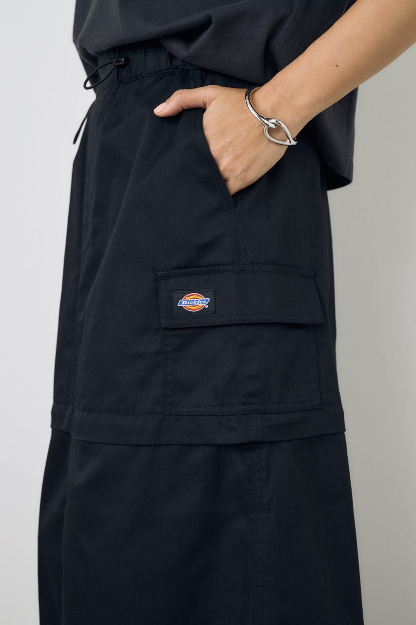 【Dickies（R）×AZUL】カーゴスカート BLK M