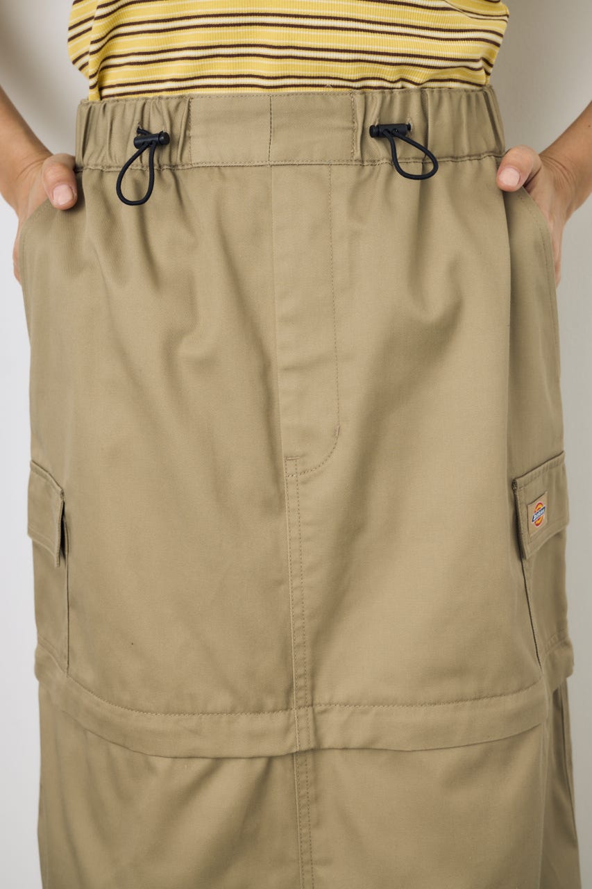 【Dickies（R）×AZUL】カーゴスカート KHA M