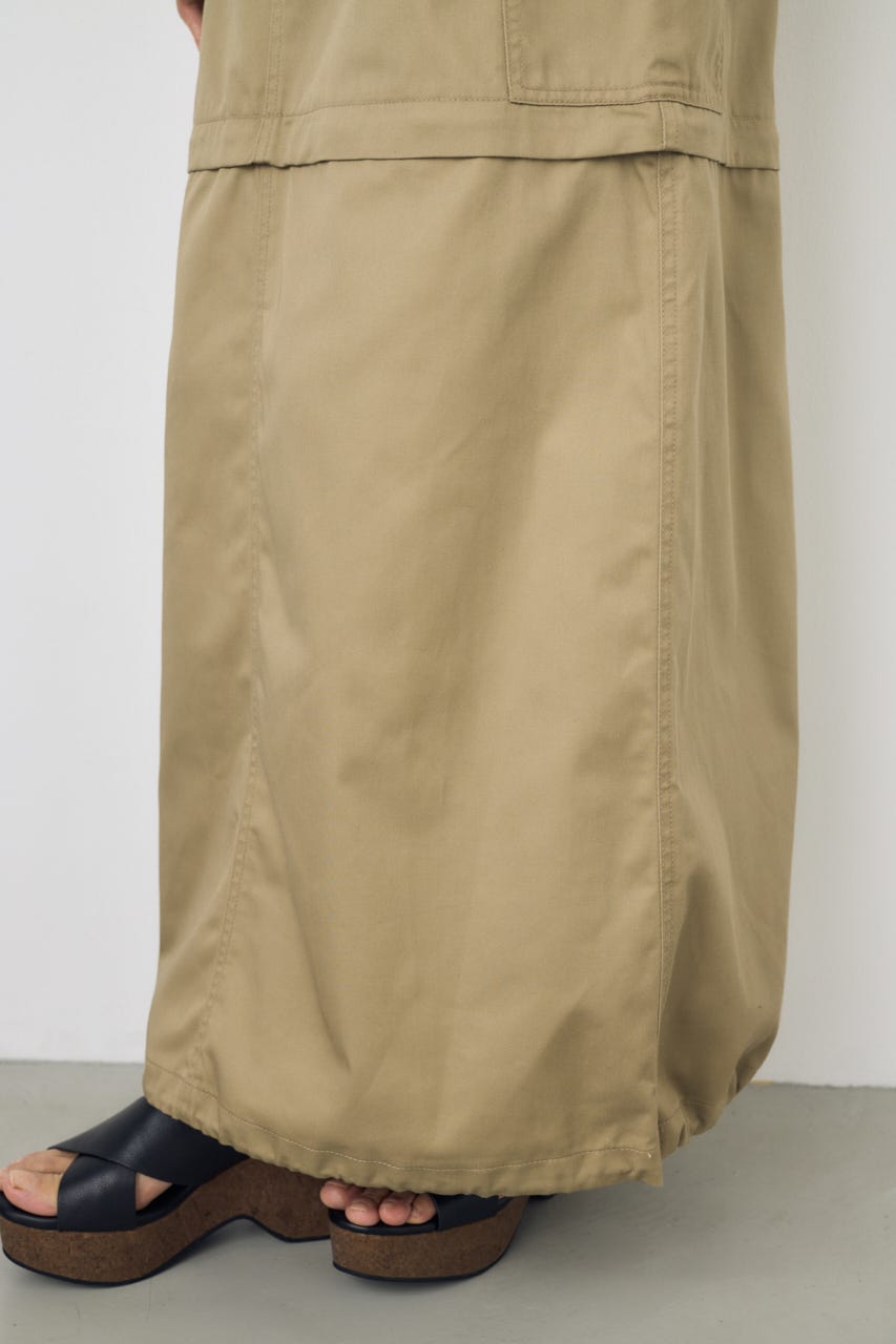 【Dickies（R）×AZUL】カーゴスカート KHA M