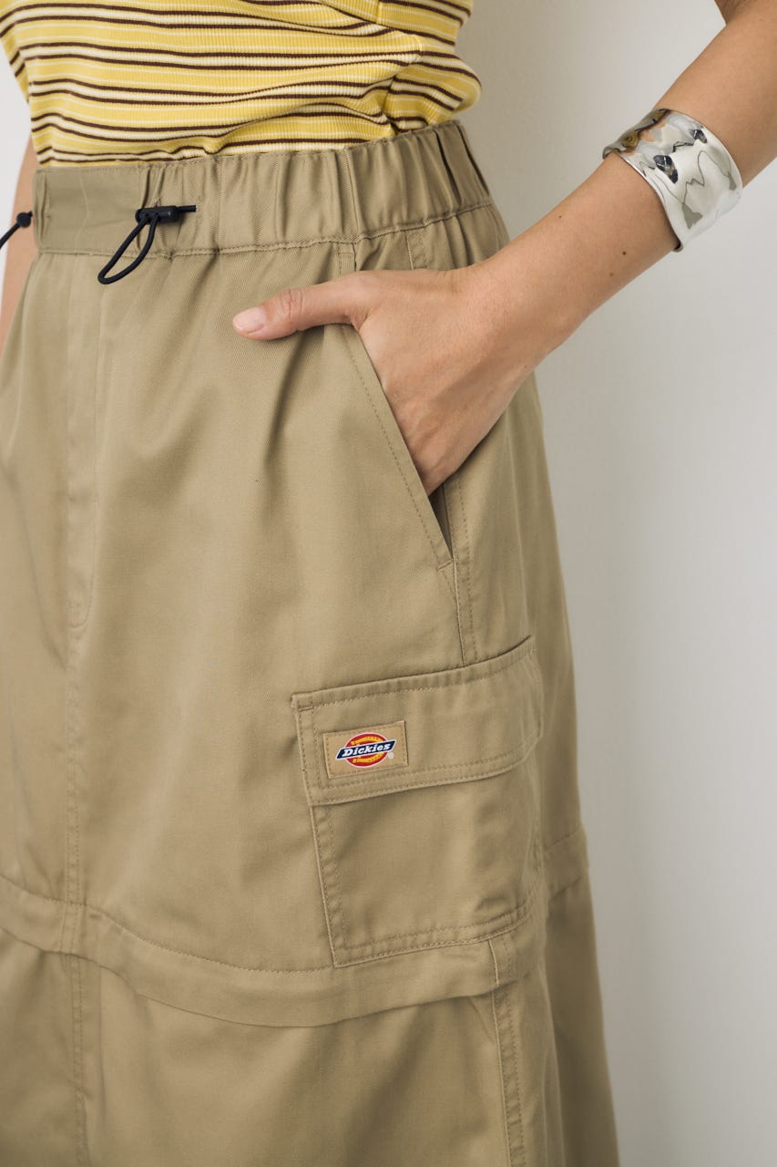 【Dickies（R）×AZUL】カーゴスカート KHA M