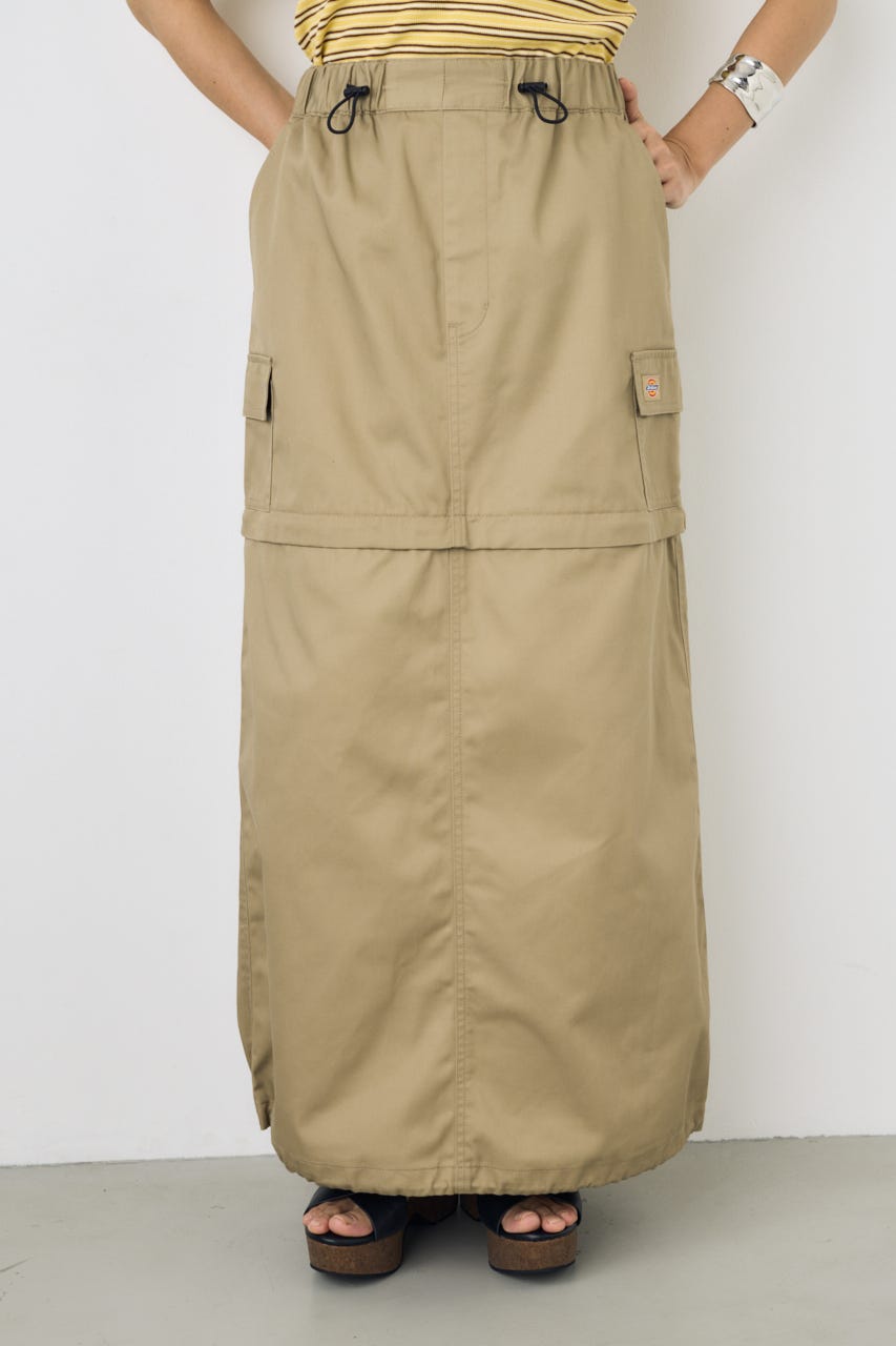【Dickies（R）×AZUL】カーゴスカート KHA M