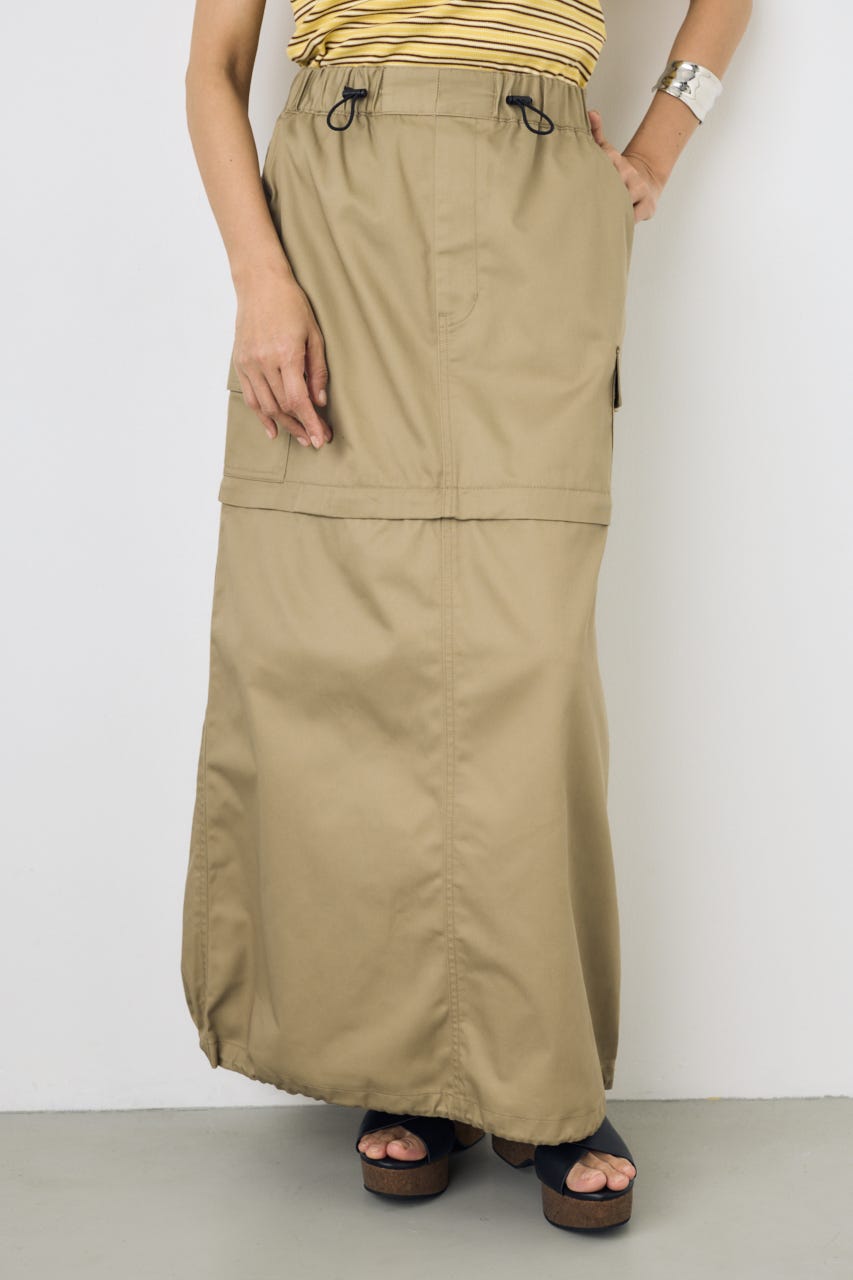 【Dickies（R）×AZUL】カーゴスカート KHA M