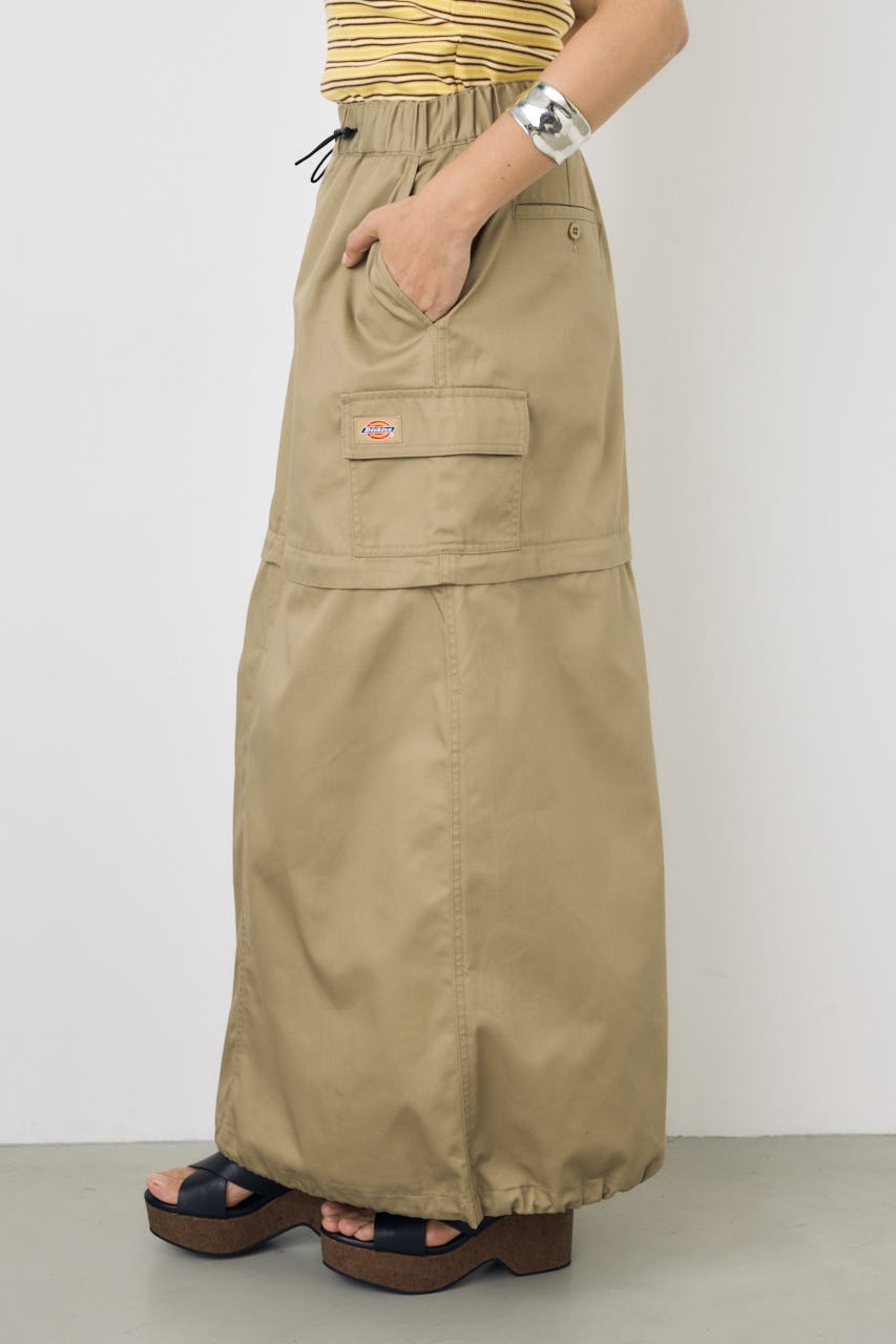 【Dickies（R）×AZUL】カーゴスカート KHA M