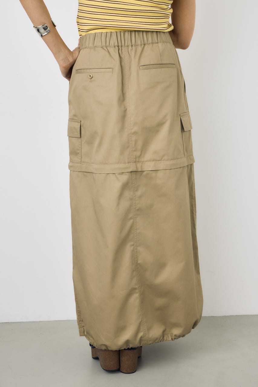 【Dickies（R）×AZUL】カーゴスカート KHA M