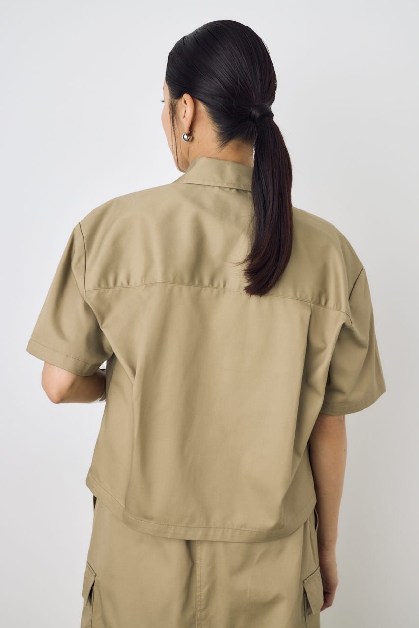 【Dickies（R）×AZUL】ワークシャツ KHA M