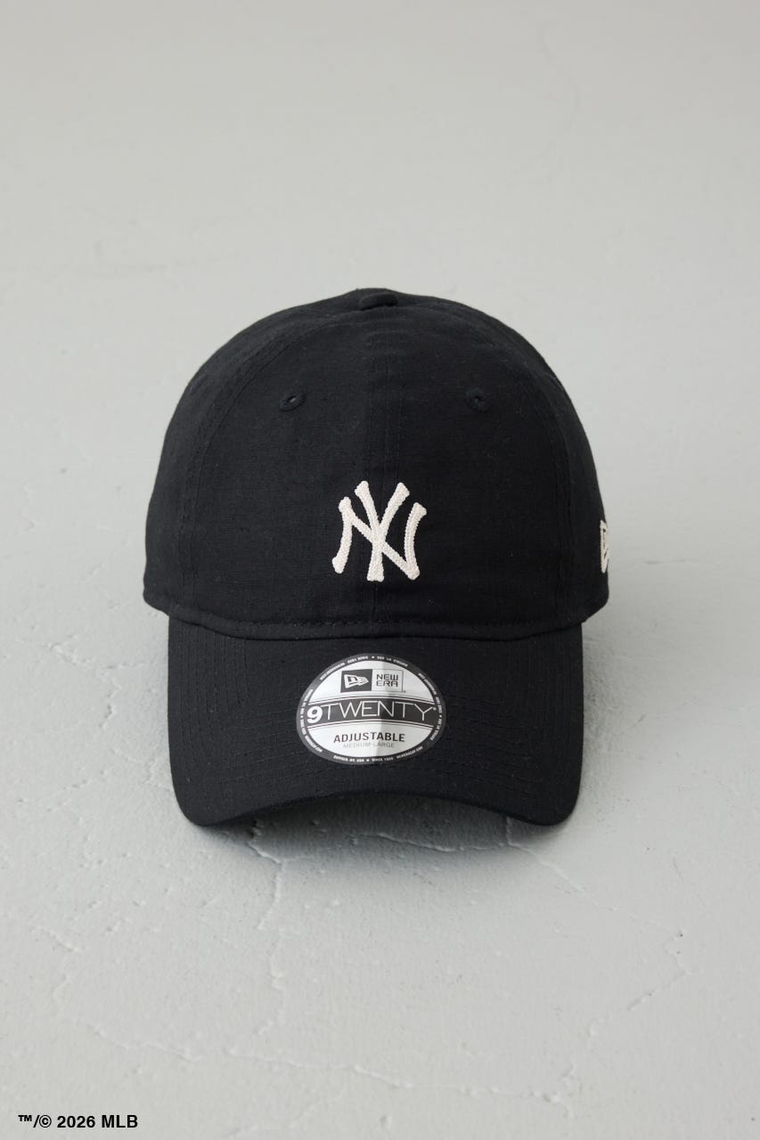 【NEW ERA×AZUL】MLB LINEN CAP BLK FREE