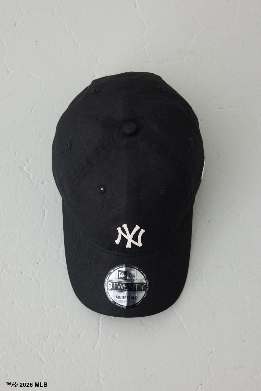 【NEW ERA×AZUL】MLB LINEN CAP BLK FREE