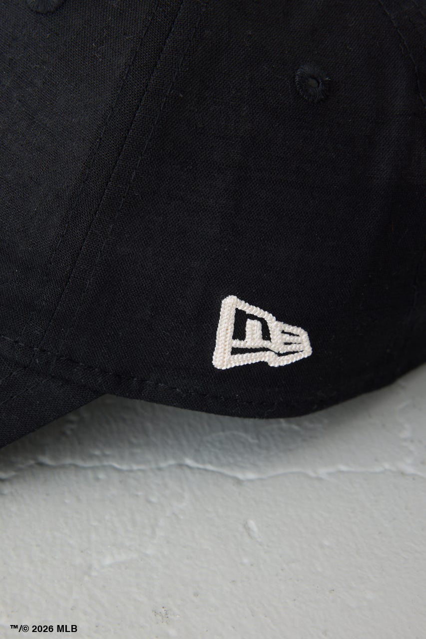 【NEW ERA×AZUL】MLB LINEN CAP BLK FREE
