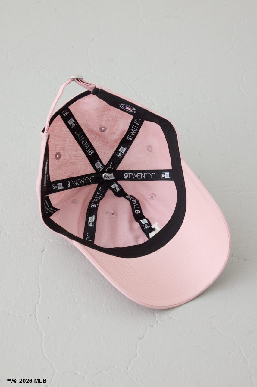 【NEW ERA×AZUL】MLB LINEN CAP PNK FREE
