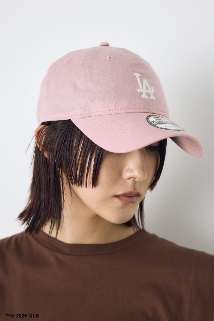 【NEW ERA×AZUL】MLB LINEN CAP PNK FREE