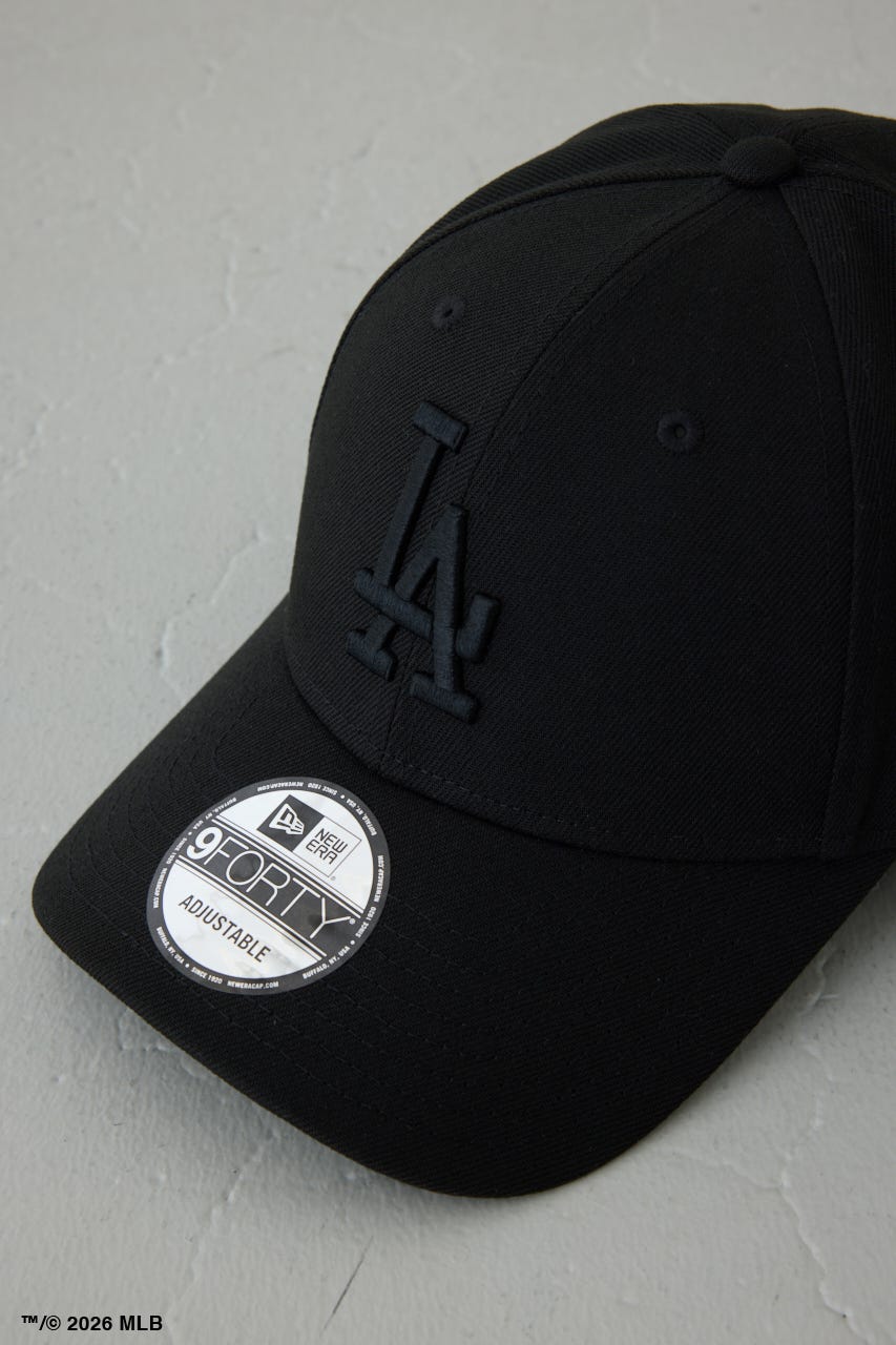 【NEW ERA×AZUL】MLB 9FORTY CAP BLK FREE