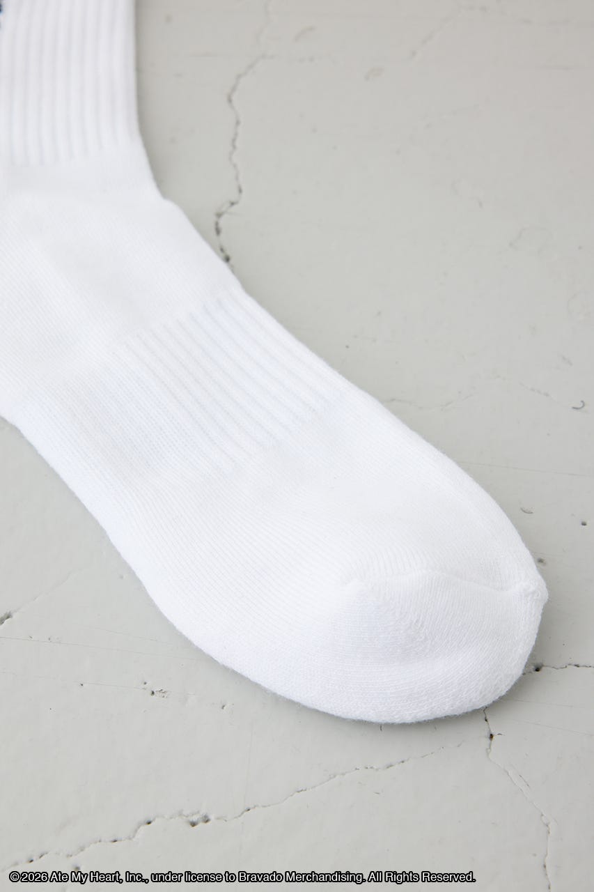 【LADY GAGA】リブソックス O/WHT M