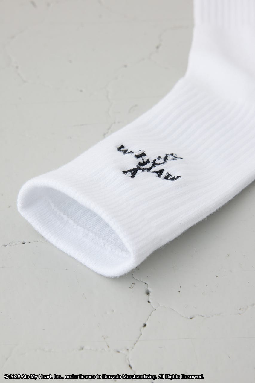 【LADY GAGA】リブソックス O/WHT M