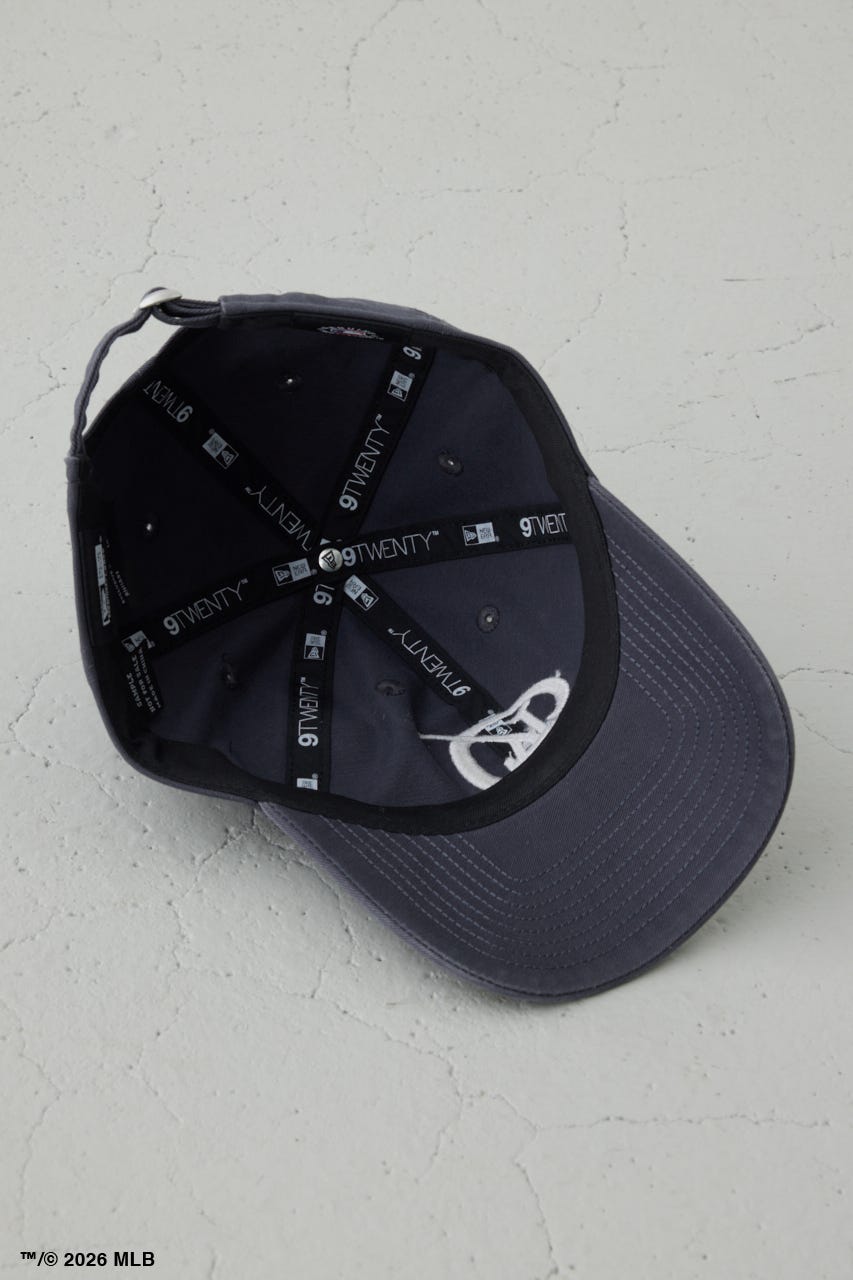 【NEW ERA×AZUL MLB】ロゴキャップ C.GRY FREE