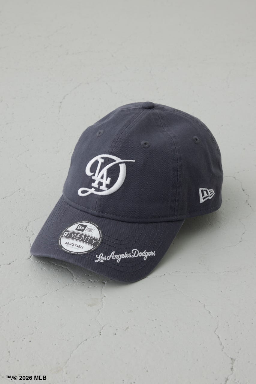 【NEW ERA×AZUL MLB】ロゴキャップ C.GRY FREE