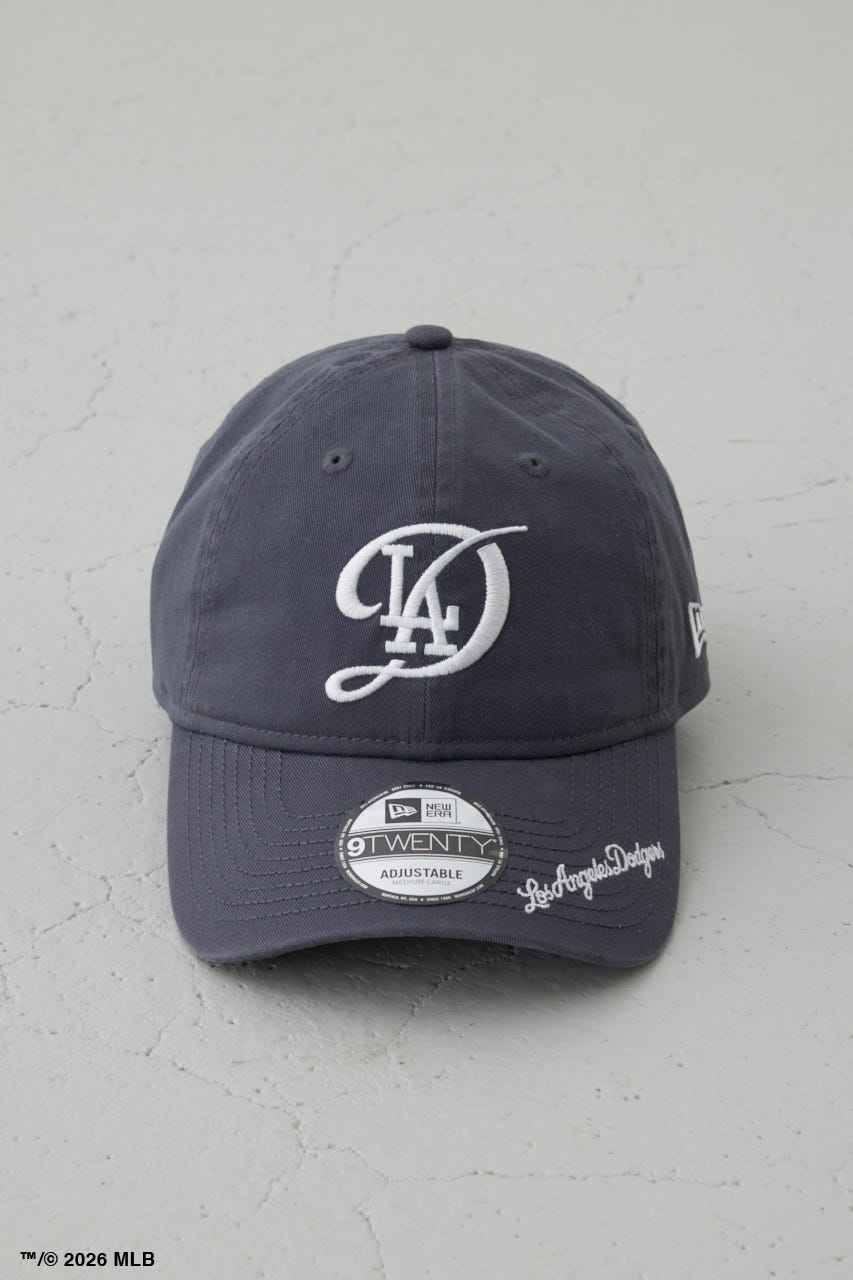 【NEW ERA×AZUL MLB】ロゴキャップ C.GRY FREE