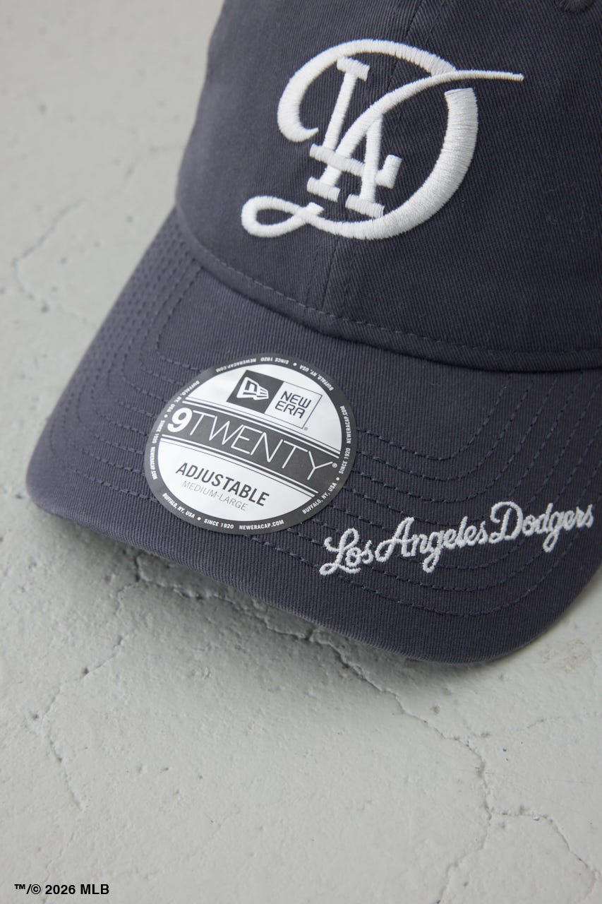 【NEW ERA×AZUL MLB】ロゴキャップ C.GRY FREE