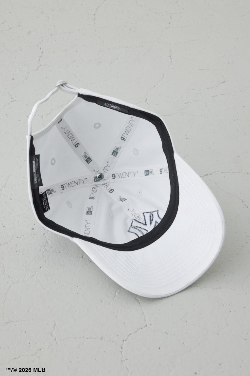 【NEW ERA×AZUL MLB】ロゴキャップ WHT FREE