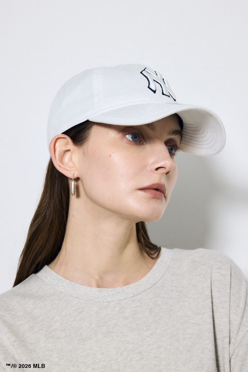 【NEW ERA×AZUL MLB】ロゴキャップ WHT FREE