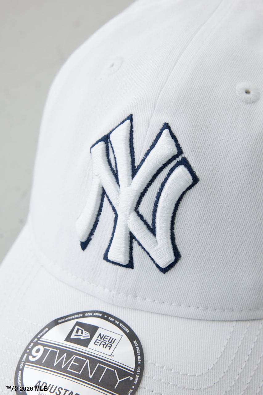 【NEW ERA×AZUL MLB】ロゴキャップ WHT FREE