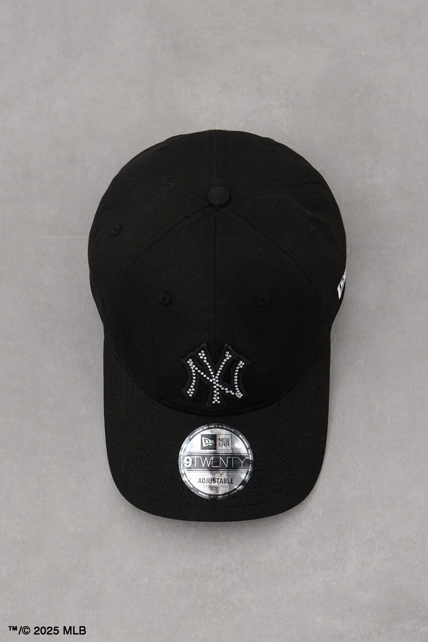 【NEW ERA×AZUL MLB】ストーンロゴキャップ BLK FREE