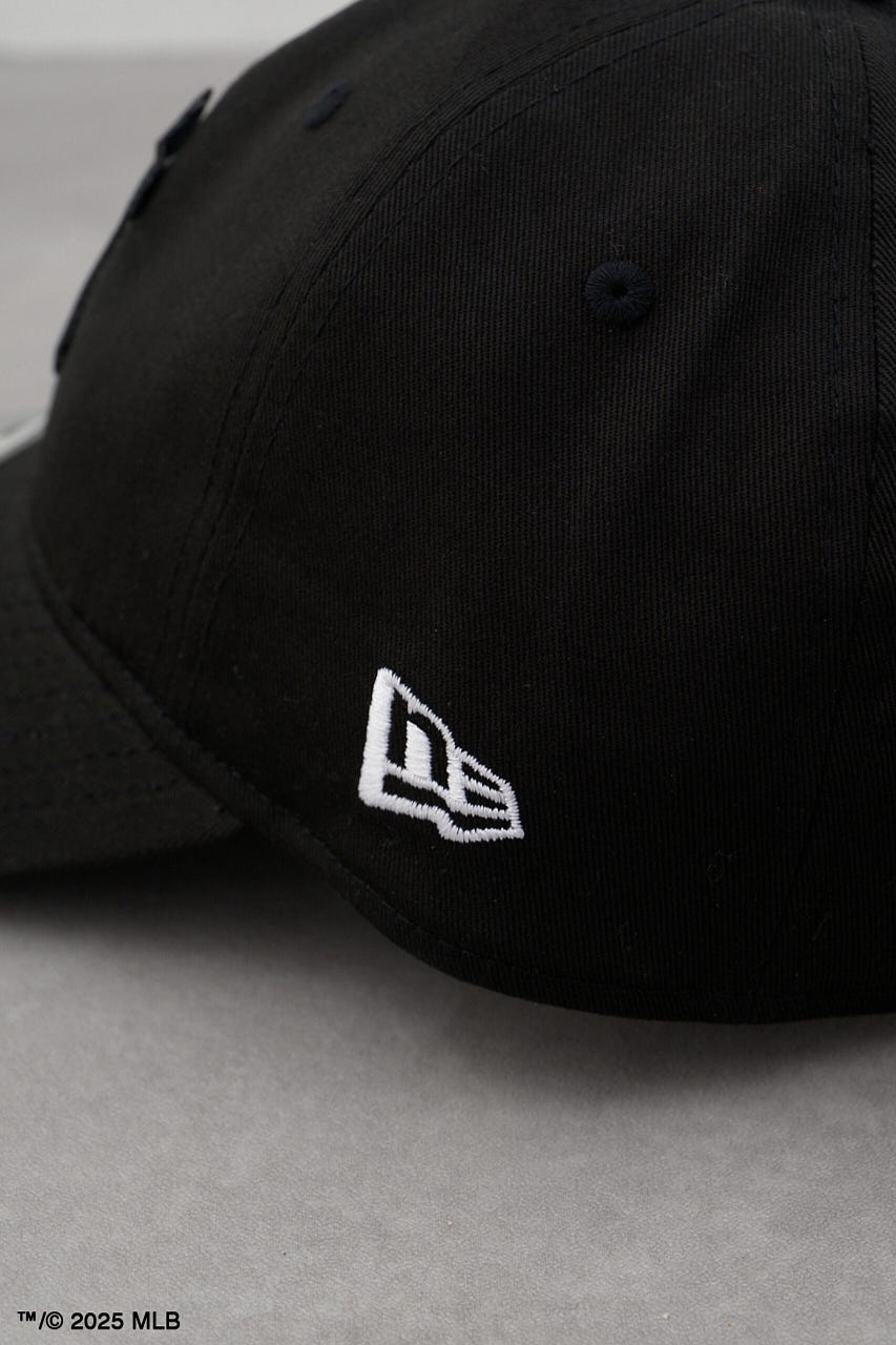 【NEW ERA×AZUL MLB】ストーンロゴキャップ BLK FREE