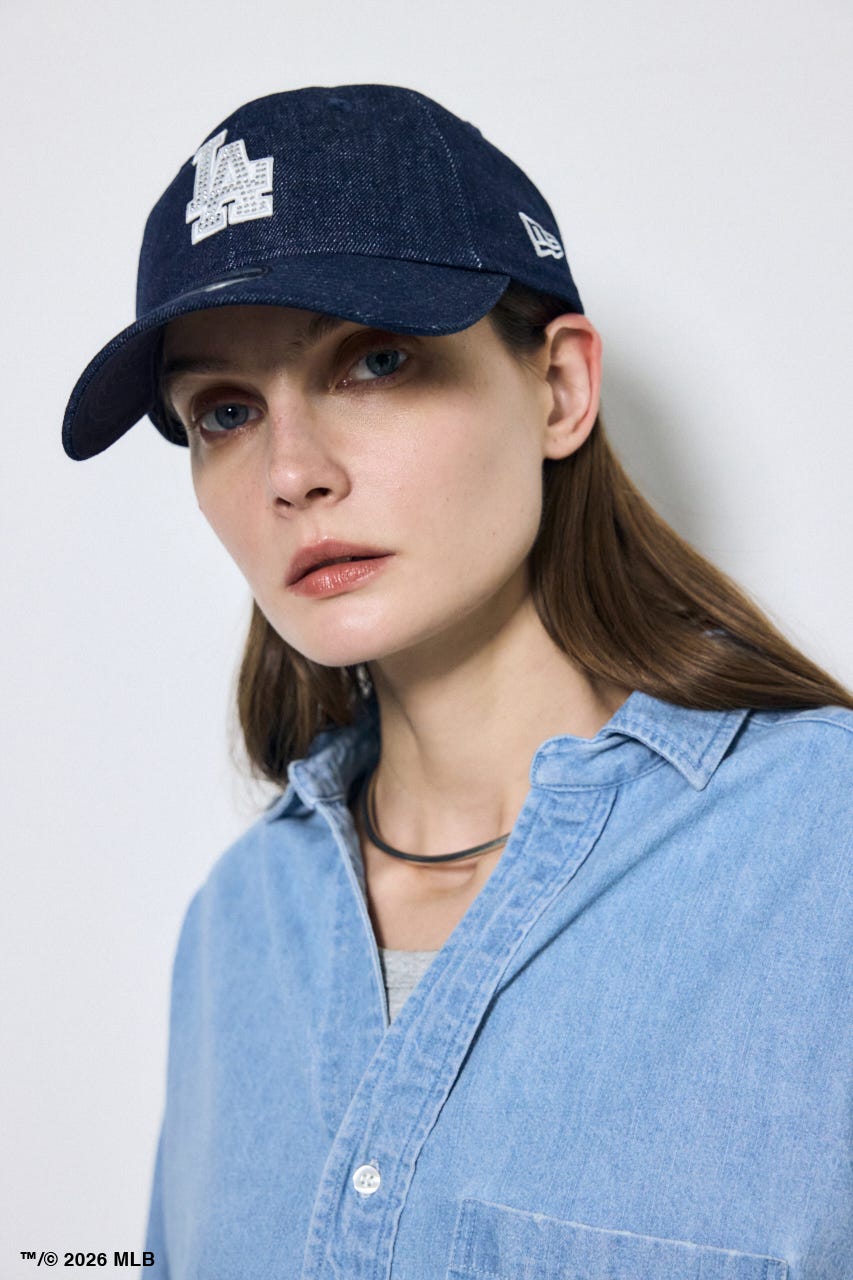 【NEW ERA×AZUL MLB】ストーンロゴキャップ One Wash FREE