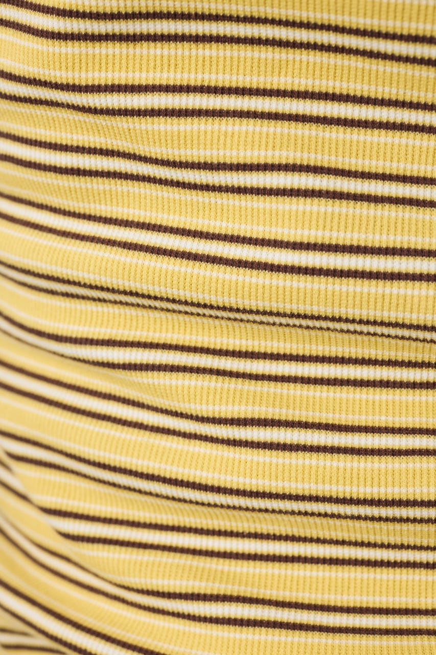 【Dickies（R）×AZUL】ヘンリーネックタンクトップ 柄YEL FREE