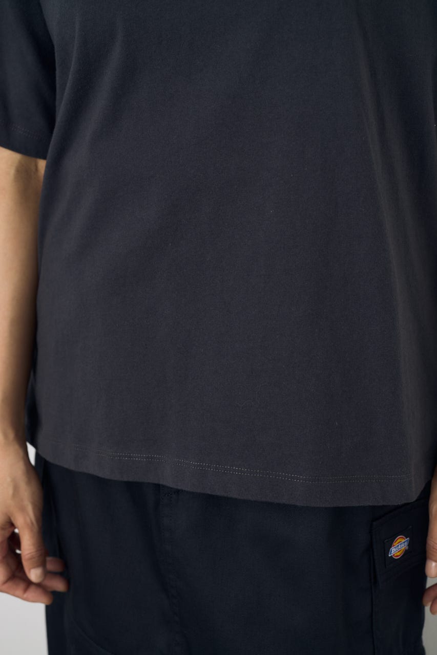 【Dickies（R）×AZUL】ワンポイントTee C.GRY S