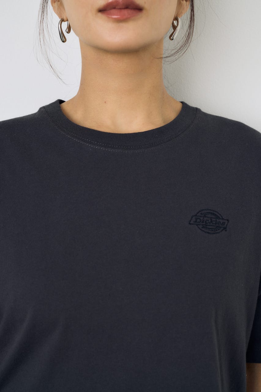 【Dickies（R）×AZUL】ワンポイントTee C.GRY S